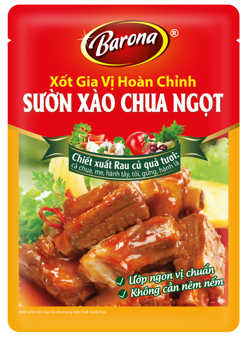 Mua sốt sườn xào chua ngọt Barona ở đâu?